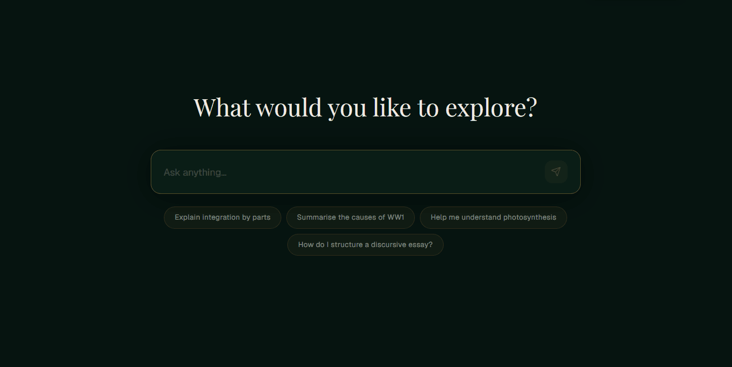 Academic Chat screenshot 1